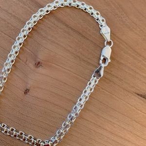 Sterling Silver Link Bracelet
